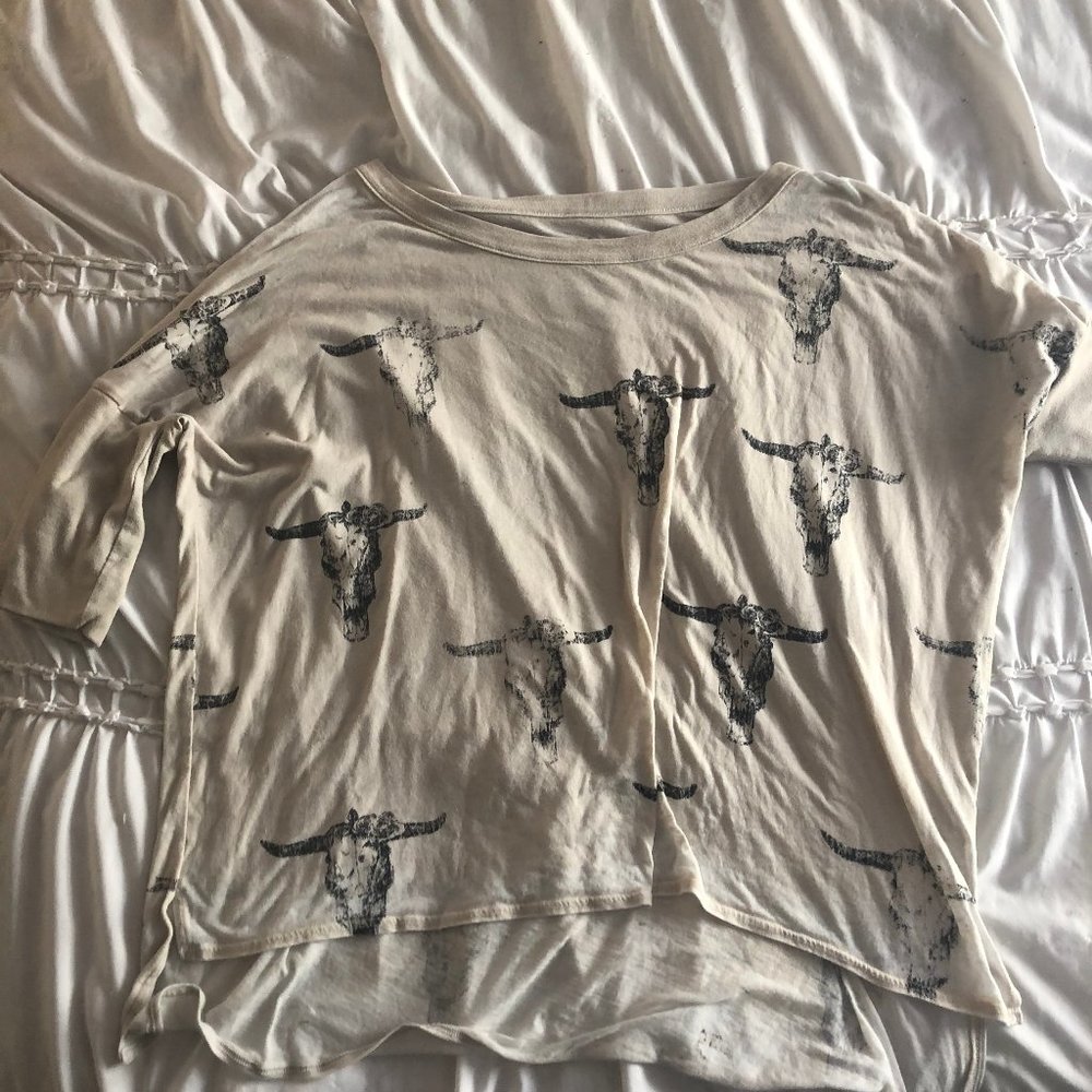 Bull Flowy Shirt